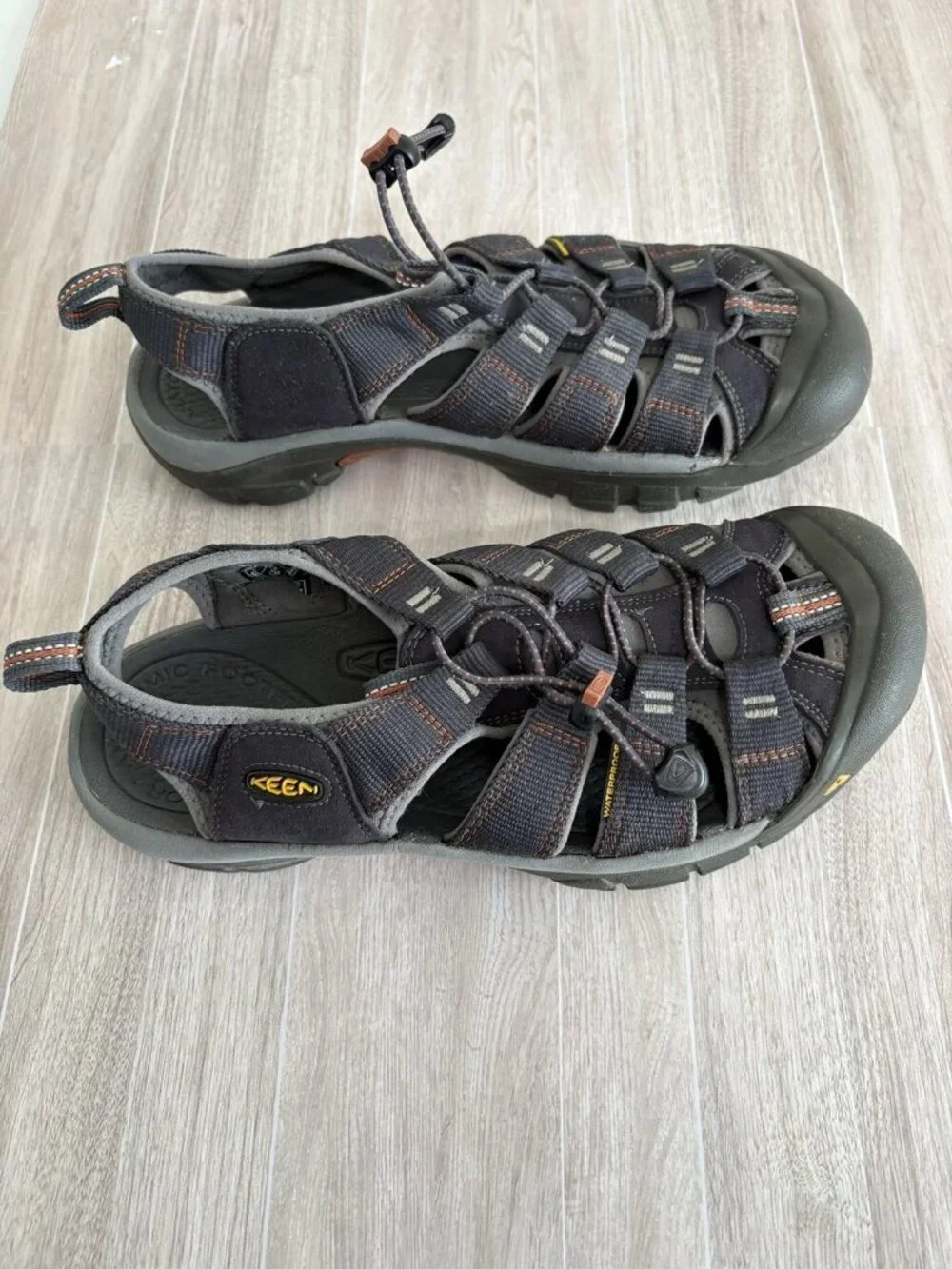 Keen Newport H2 Blue Orange Waterproof Hiking Outdoor Sandals
